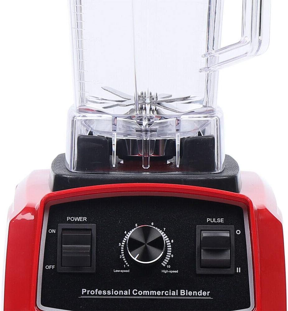Professional Blender, 2L 1500W Commercial Countertop Blender Smoothie Maker High Speed Power Blender for Smoothies, Ice and Frozen Fruit
