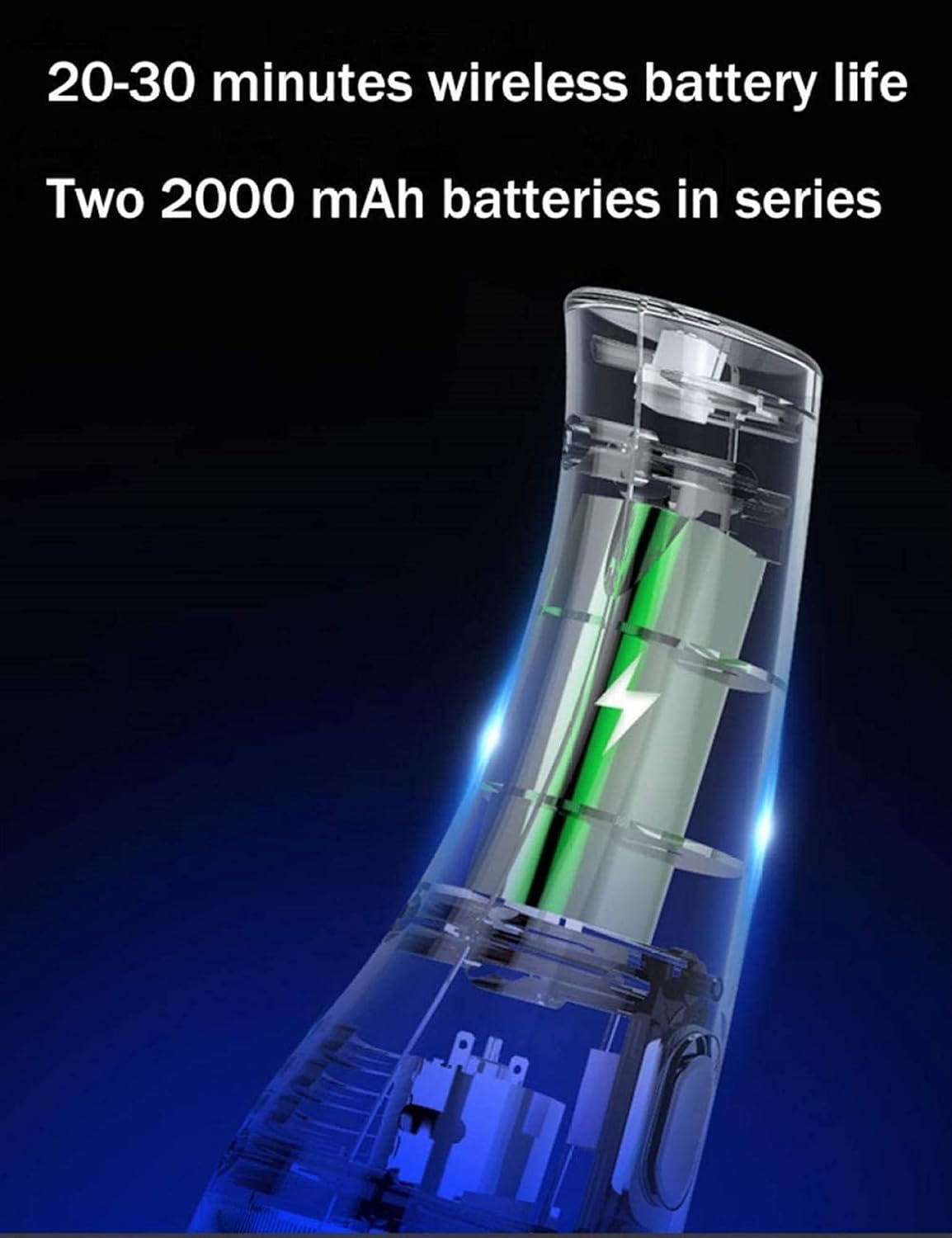 Handheld Vacuum Cordless Rechargeable Mini Cleaner 6kPa Powerful Suction Portable for Home, Pet, Kitchen and Car