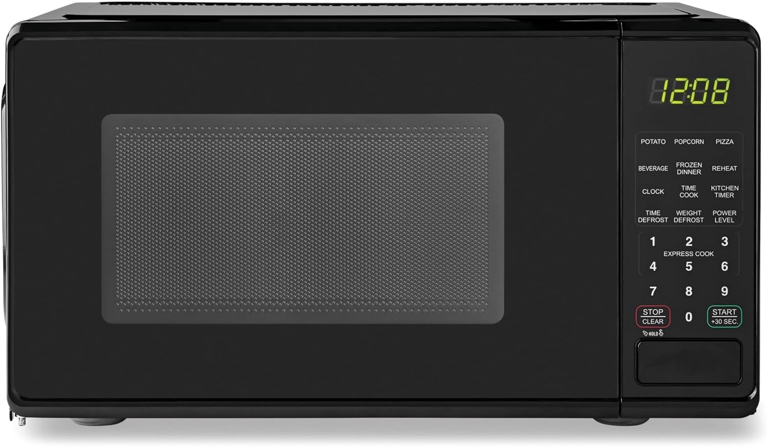 0.7 cu. ft. Countertop Microwave Oven, 700 Watts (Color : Black)