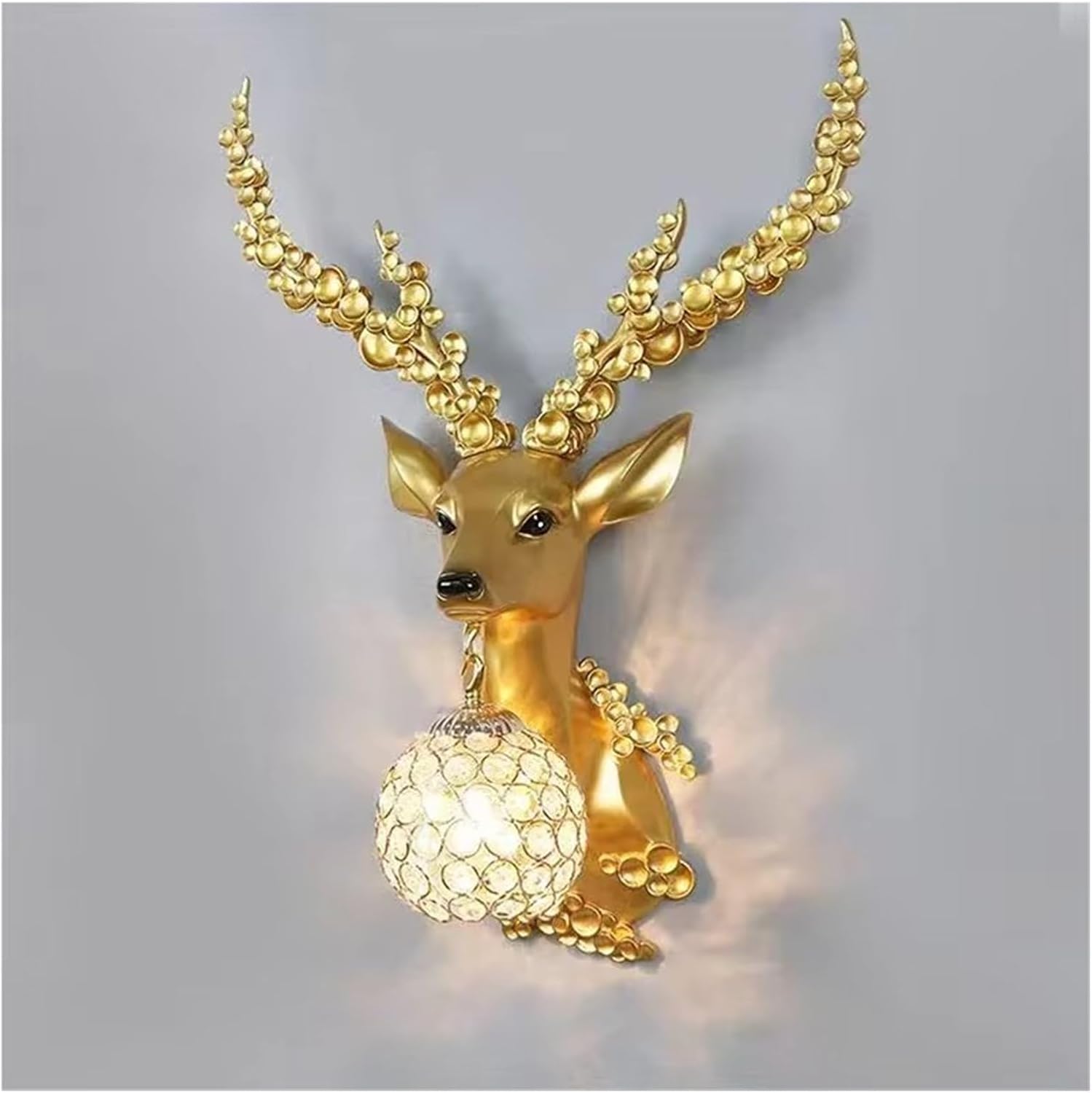 Deer Antlers Wall Lamp Living Room Bedroom Hallway Aisle Decoration Light,Household