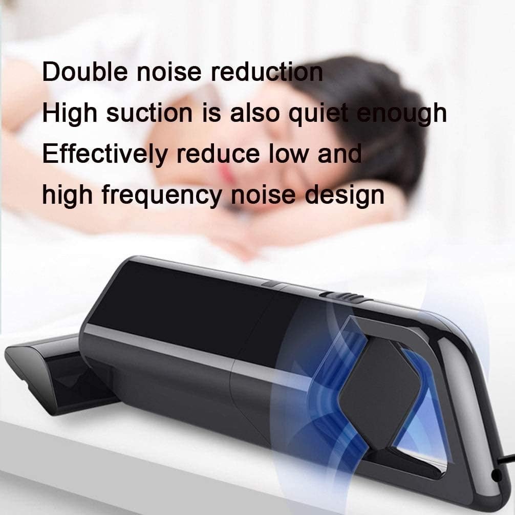 Rechargeable Lithium for Dry & Wet UseHandheld Vacuum, Cordless Car Vacuum Cleaner with Strong Suction and 120W High Power, Portable Vacuum for Home and Car Cleaning (Color : White)
