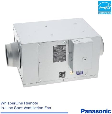 Panasonic Intelli-Balance 100 Energy Recovery Ventilator (ERV), 30-100 CFM, Standard Plug-In, Cold Climate, FV-10VEC2
