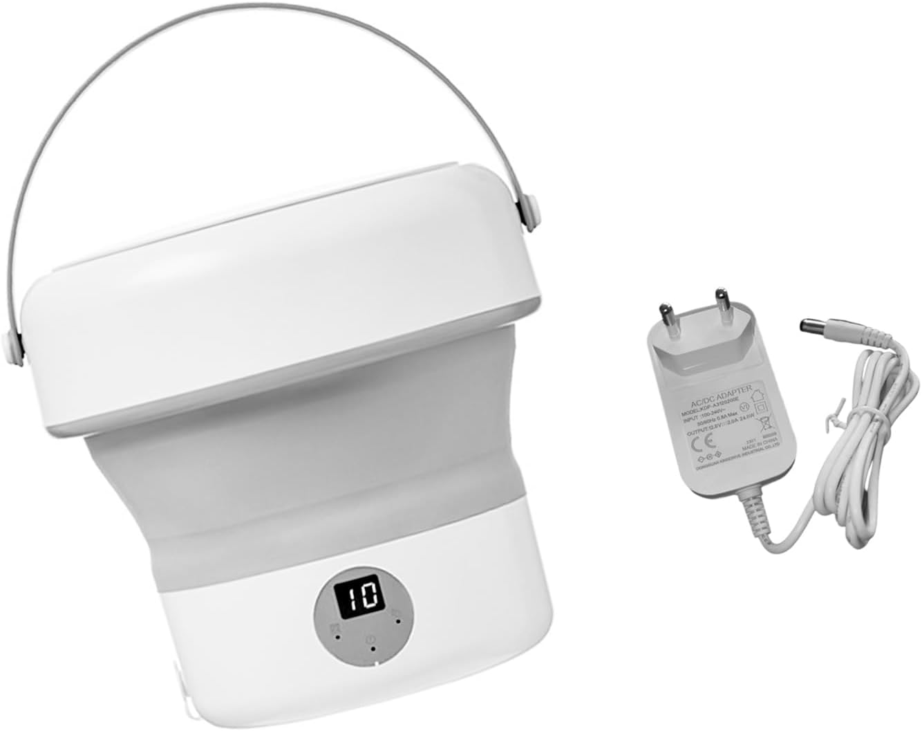 Underwear Socks Folding Washer Foldable Washing Machine With Drain Basket For Baby Clothes Underwear Laundry Appliance Travel Washing Machine