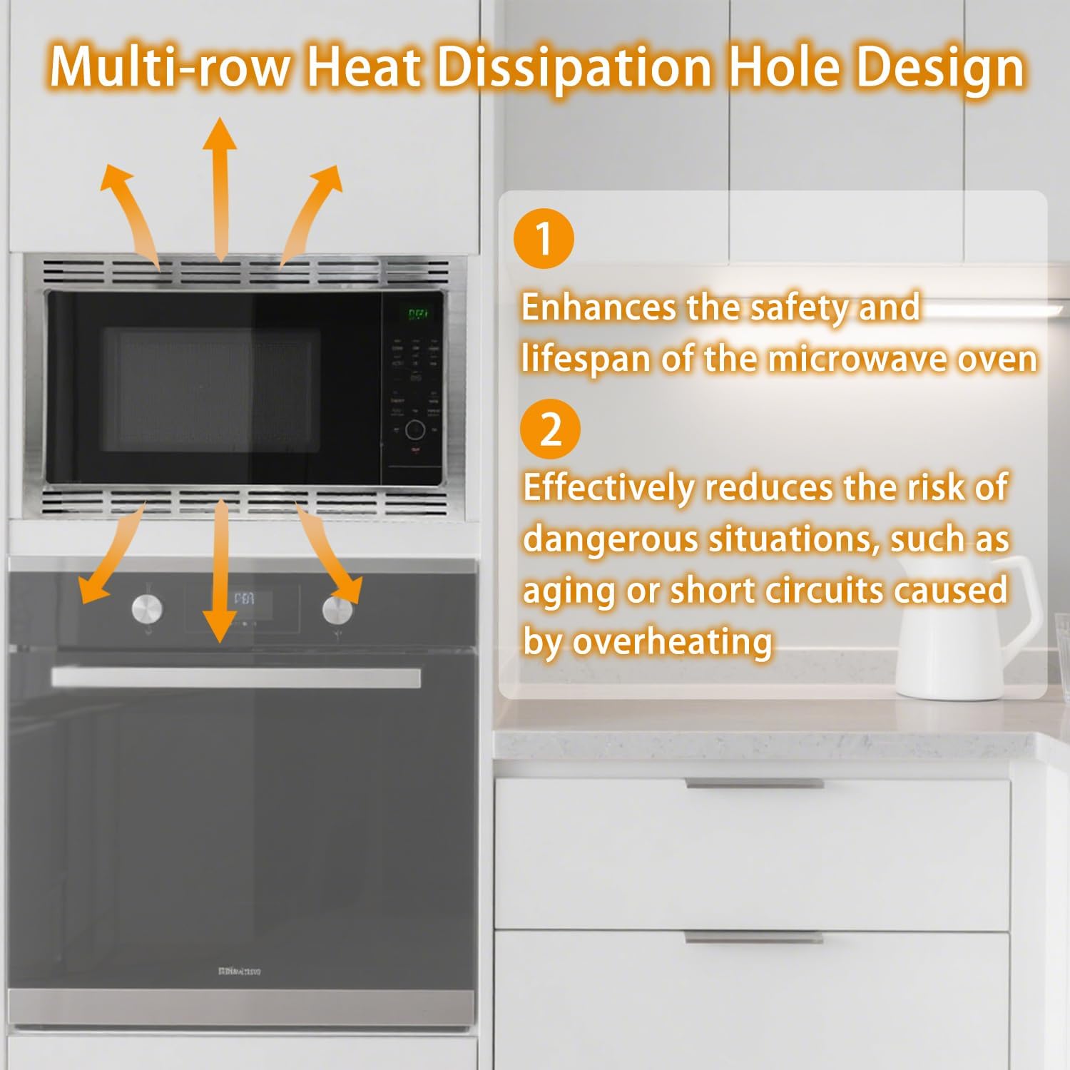 NN-TK922SS 27-inch Trim Kit for 2.2 cu ft Microwave Ovens Compatible with Panasonic, 27 inch, Stainless Steel