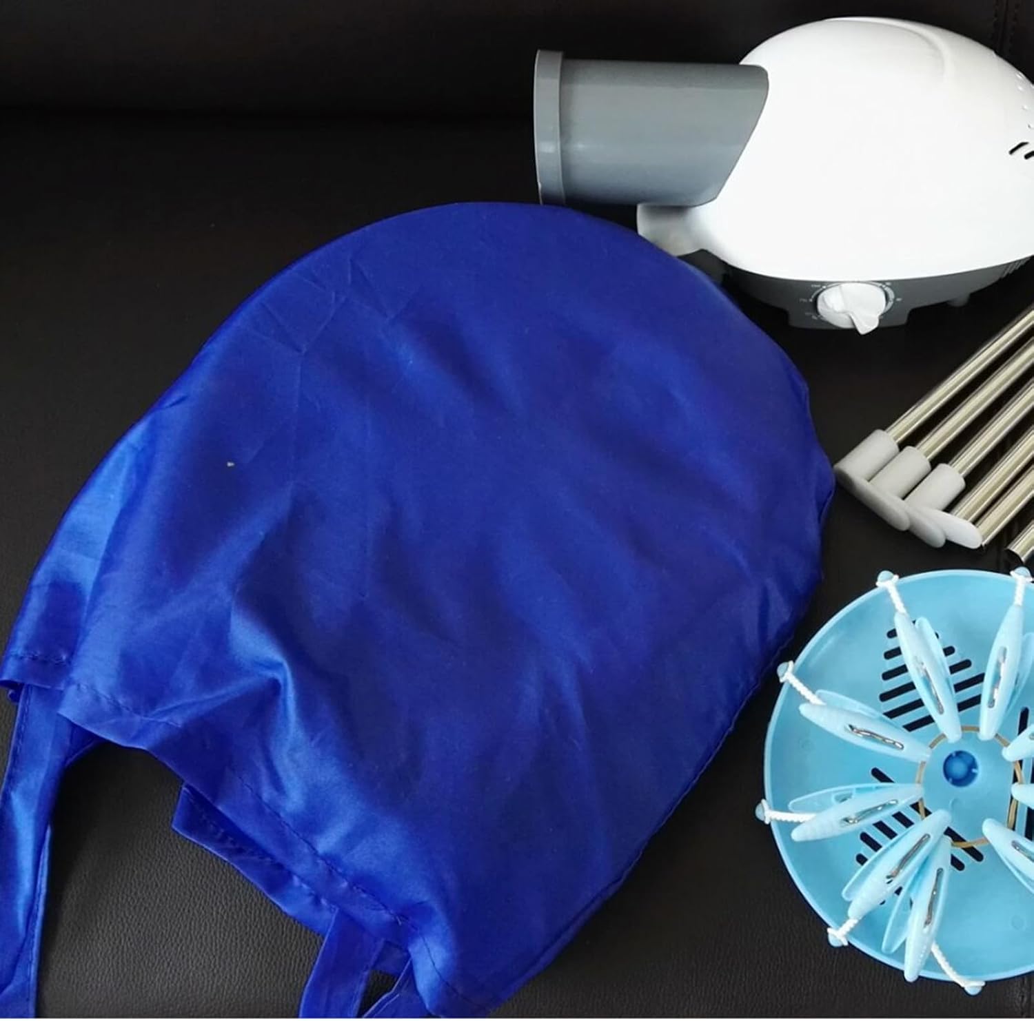 Electric Clothes Dryer, 800W Portable Electric Air Clothing Drying Machine with External Cover, Fast Dryer, Fold-able Fast Garment Dryer Heater for Home Dormitory Travelling Laundry (Orange)