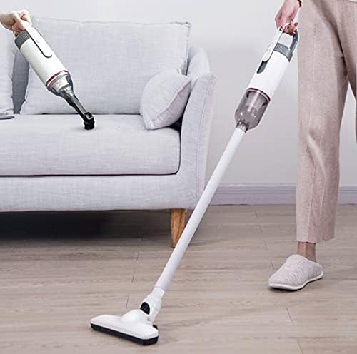 Cordless Vacuum Cleaner, Lightweight Cordless Vacuum Cleaner, Stick Vacuum Cleaner, Removable Handheld, Very Suitable for Families, Cars, Office Cleaning, White