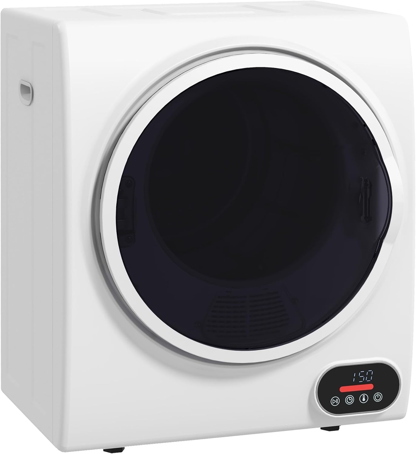 Laundry Dryer with Intelligent Drying White Stainless Steel