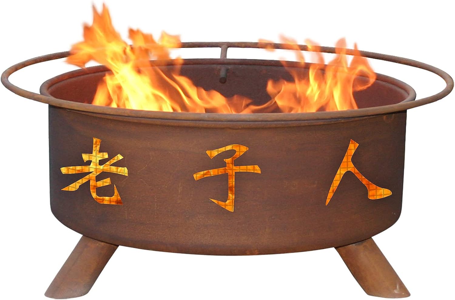 Patina Products F103, 30 Inch Chinese Symbols Fire Pit