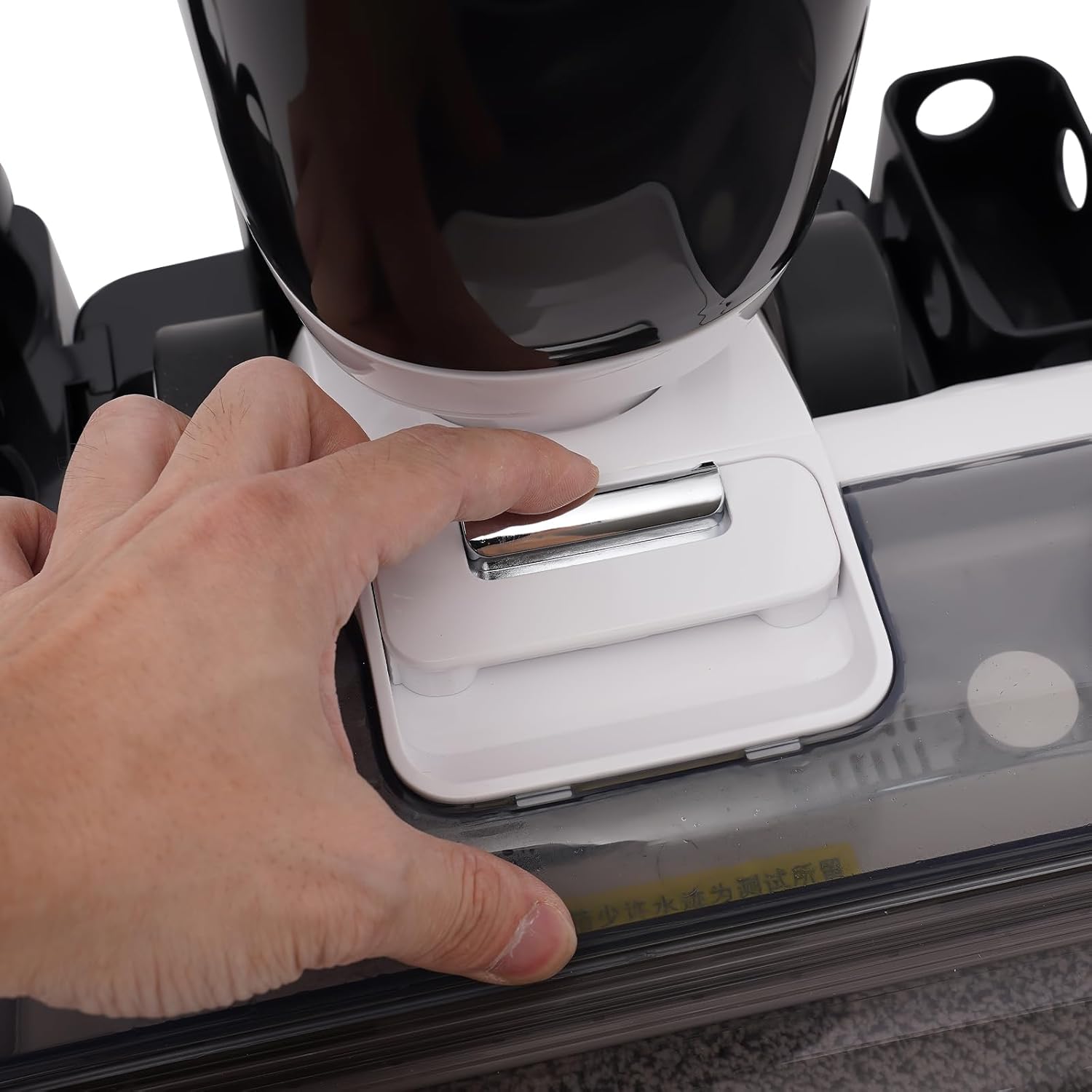 LOYALHEARTDY Battery Powered Vacuum Cleaner 250W Wet Dry Vacuum Cleaner with LED Screen IPX4 4400mah Floor Cleaner and Mop Multi-Surface for Hard Floors and Area Rug