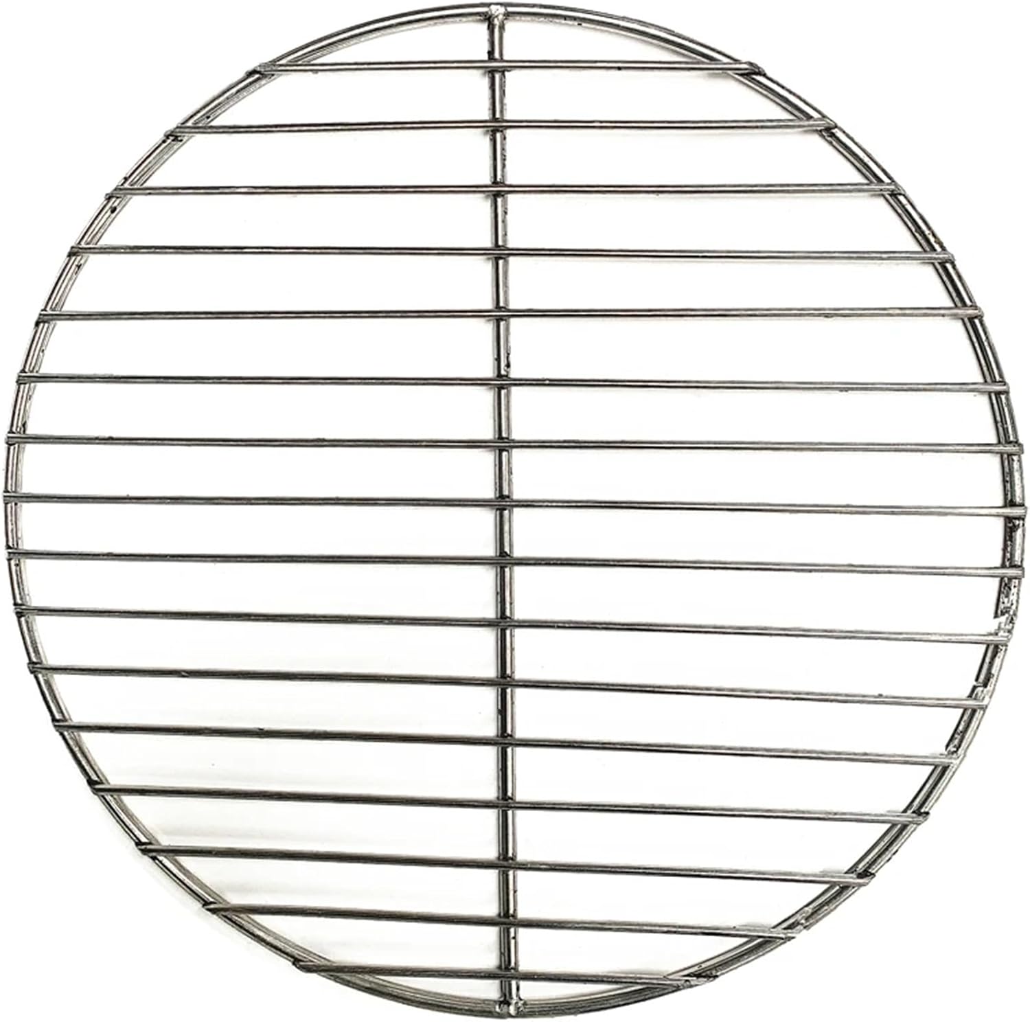 304 Stainless Steel BBQ Grill Mesh - Non-Stick Round Camping Grill Grate, Perfect for Bacon and Home Roasting, Durable Barbecue Accessories, BBQ Tools for Outdoor Cooking