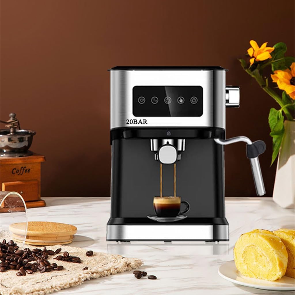 Small Semi-automatic Home Coffee Machine High-pressure Steam Beating Milk Foam Appliance