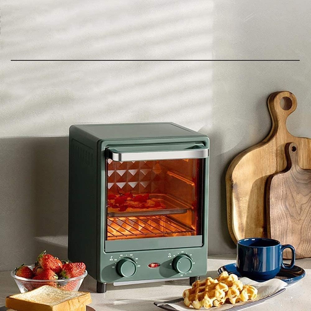 oven mini oven air fryer oven Mini Oven Electric with Light Electric Grill with Adjustable Temperature Control Timer Three-Layer Baking Position Saves More Space 12L Mini Ovens Toaster Oven Air Frye