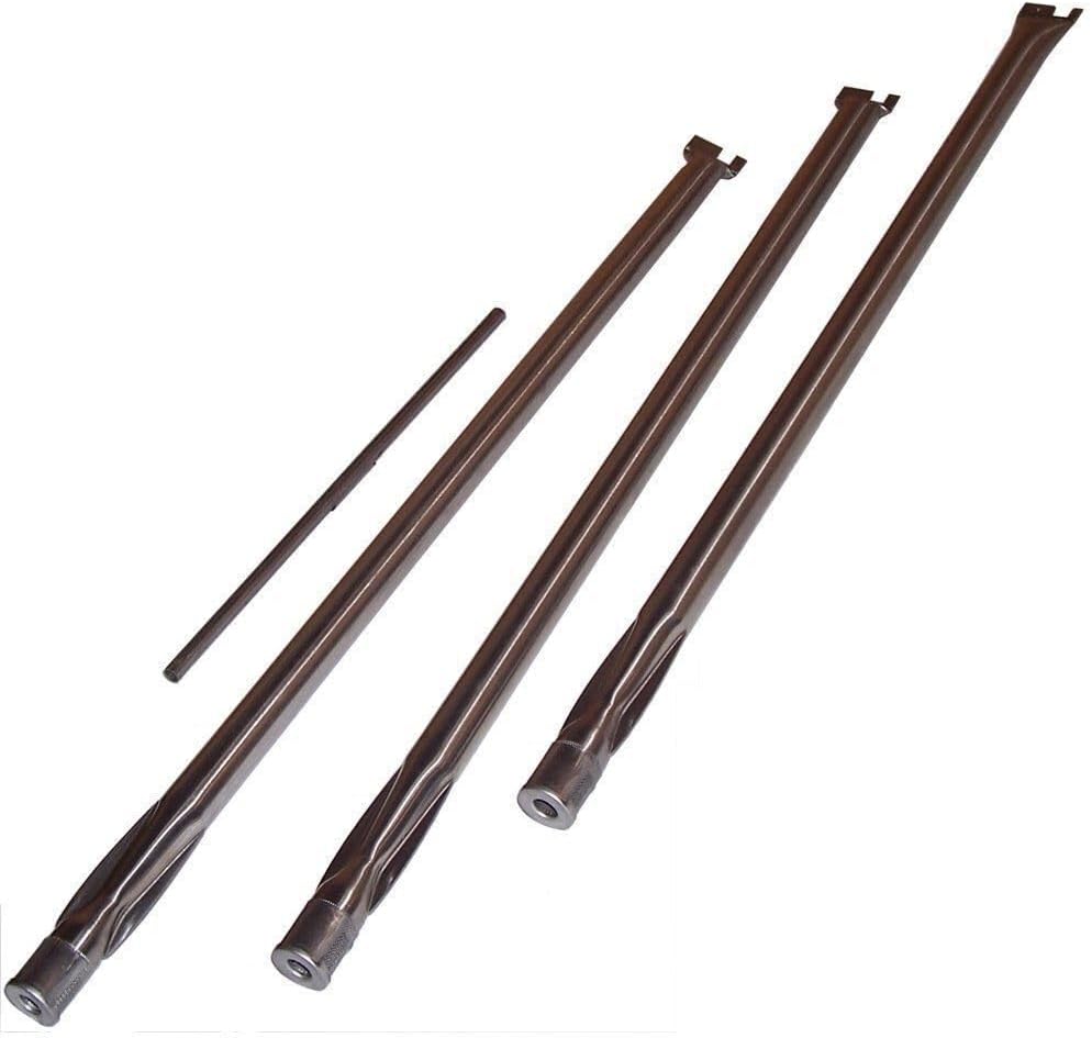 Replacement For Compatible With Stainless Steel Burner Set for Weber Gas Grill, 128C4