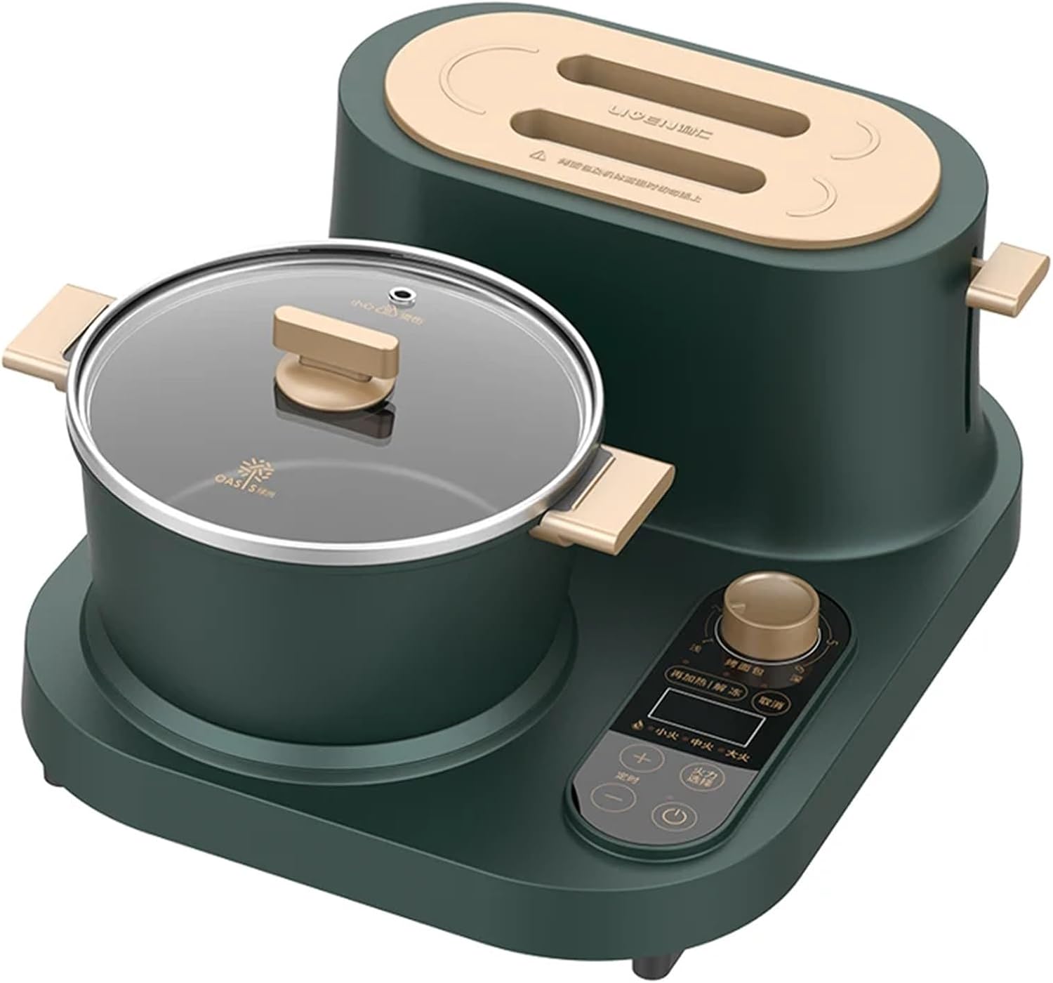 Breakfast Machine Multifunction 3 In1 Breakfast Machine Toaster Oven Electric Frying Pan Household Multi Cooker Hot Pot Cooking Machine