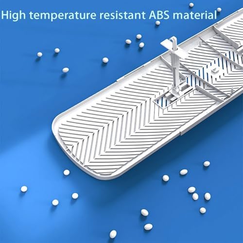 Air conditioning deflector Air Wing Baffle Wind Direction Windshield, Side Outlet Central AC Air Flow Deflector, Adjustable Air Conditioner Deflector for Home Hotel Office