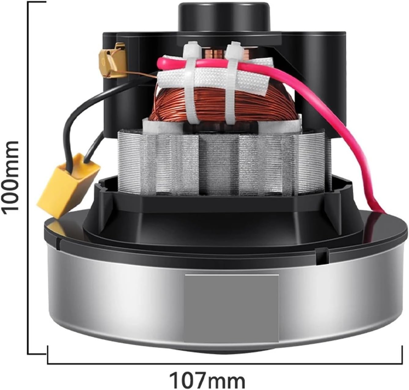 Micro Motor 800W High Power Low Noise Vacuum Cleaner Fan Motor Copper Coil Vacuum Cleaner Motor，Compatible for Midea ，50/60Hz 220V
