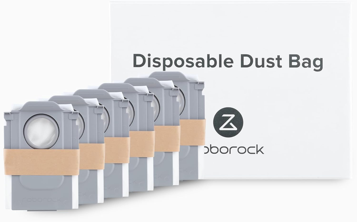 roborock S8 MaxV Ultra Robot Vacuum & Sonic Mop and Disposable Vacuum Bag Bundle