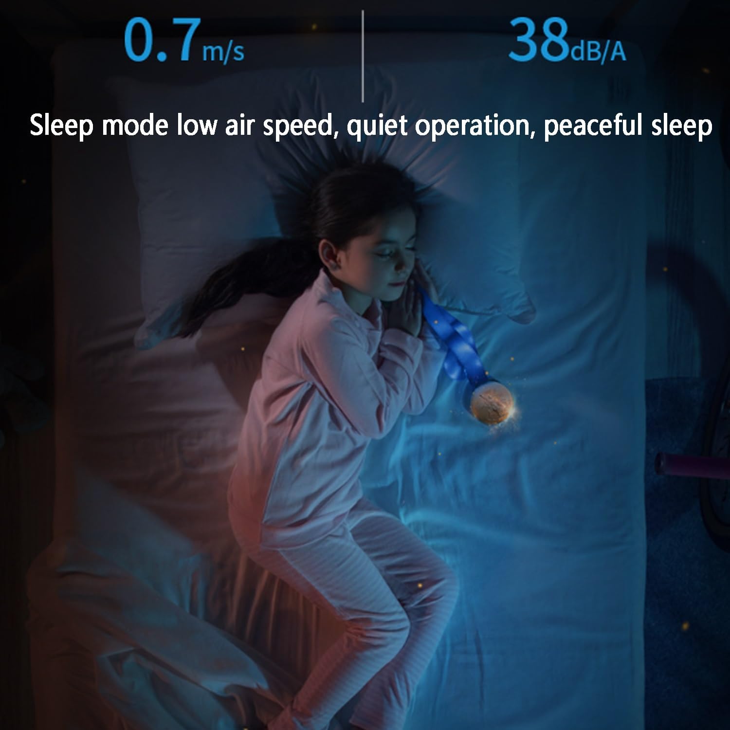 Bladeless Fan Floor Fan Home Table Fan Tower Fan Pedestal Fan Air Circulation Fan; with Remote Control + Can Be Timed; Can Be Used All Year Round (Cooling Fan)(Gold)