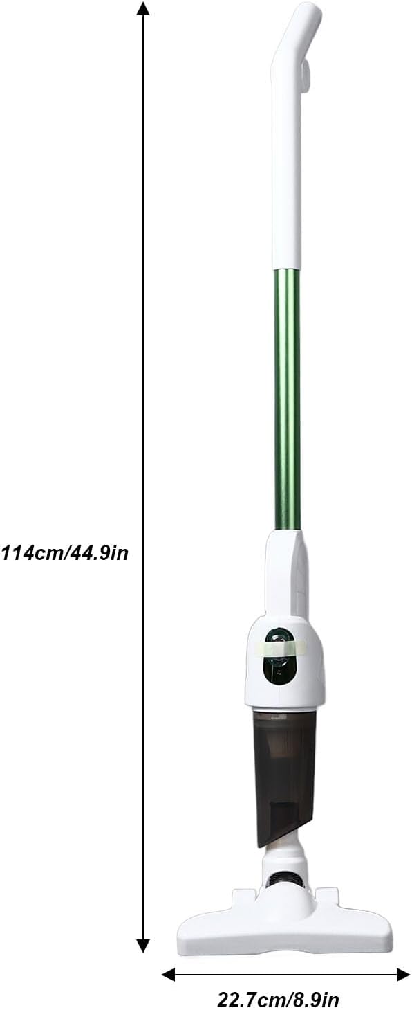 Diydeg Cordless Vacuum Cleaner, Rechargeable Strong Suction Powerful Stick and Handheld Vacuum Portable Vacuum for Household Car Carpet Hardwood Floor Pet Hair