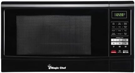 1.6 cu. ft. Countertop Microwave in Black