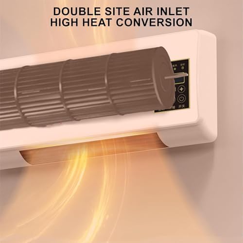 Mini Aire Acondicionado Portátil De Pared Wall Air Conditioner Fan Multifuntional Air Conditioner for Bedroom with Precise Remote Control 6h Programmable Timing