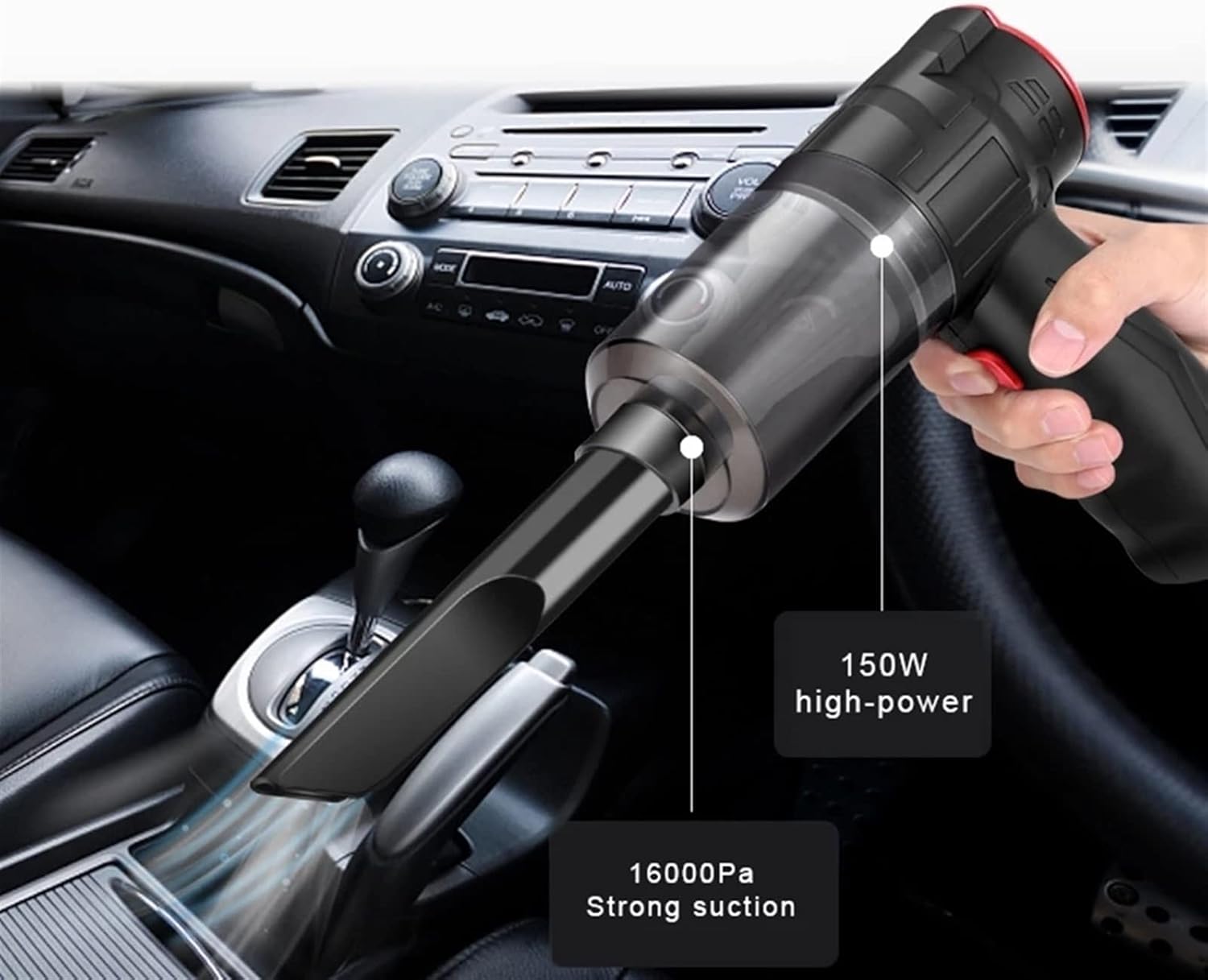 Wireless Vacuum 16000pa Wireless Vacuum Cleaner Strong Suction Cleaning Tools Handheld for Home Cordless Portable Mini Wet Dry Battery