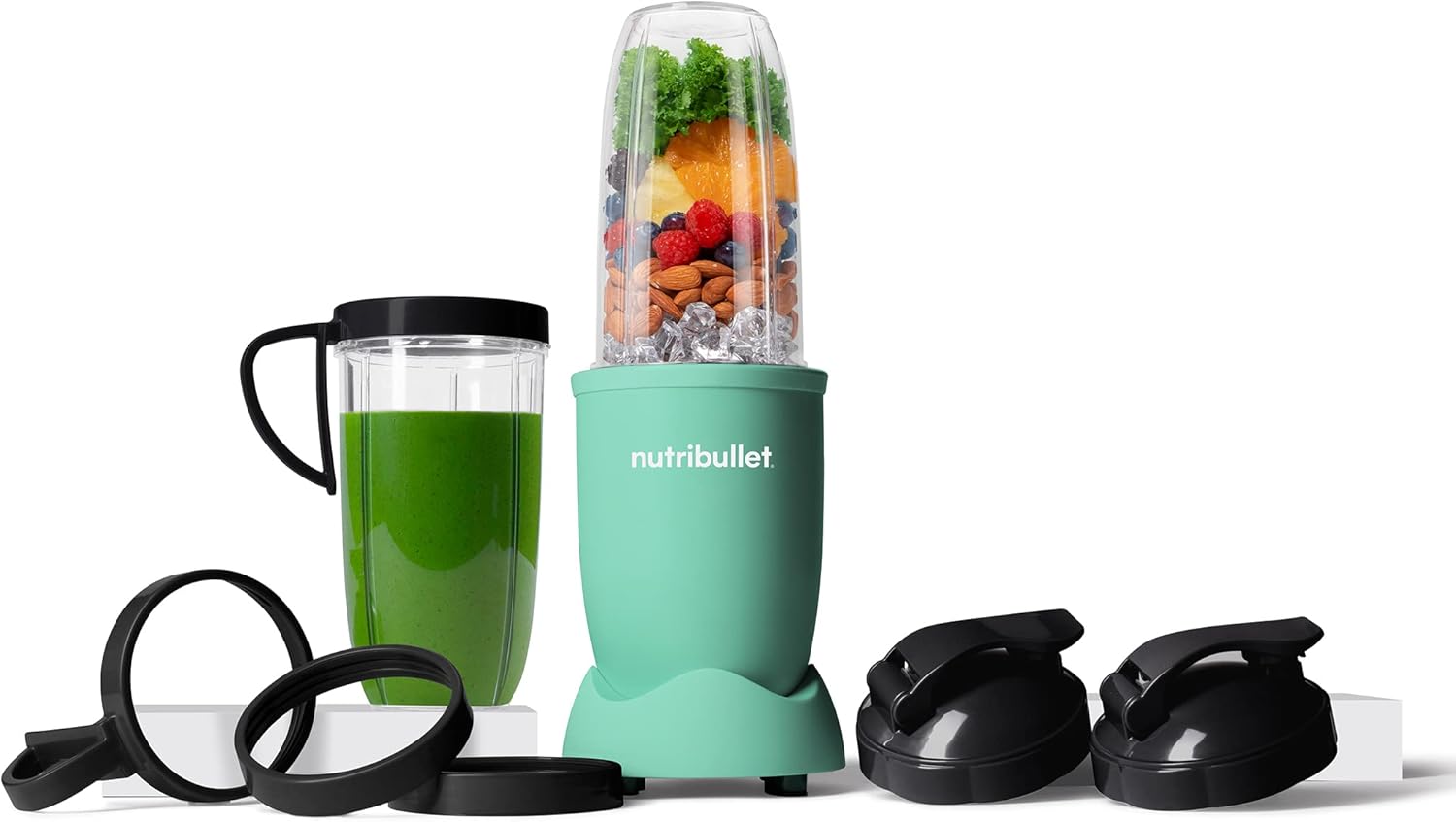 Nutribullet NB9-1301AMG Pro 13 Pcs Matte Mint Green, 900W Food Blender