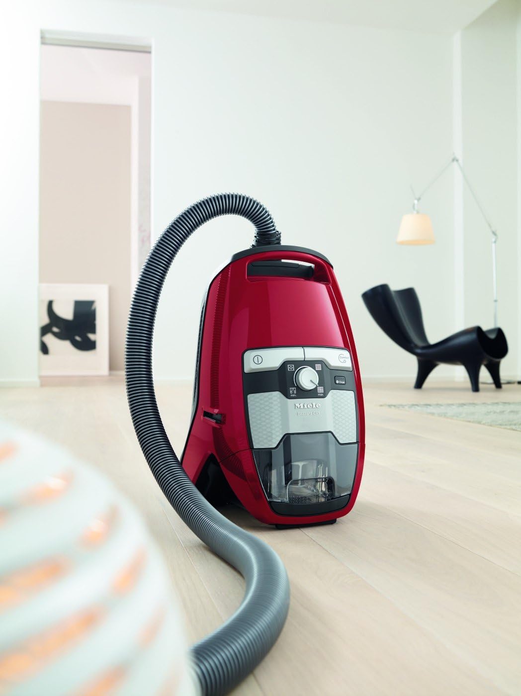 Miele SKCF3 Blizzard Cx1 Cat&Dog PowerLine Aspirapolvere, 890 watts, 2 litri, 76 decibels, Rosso Mango