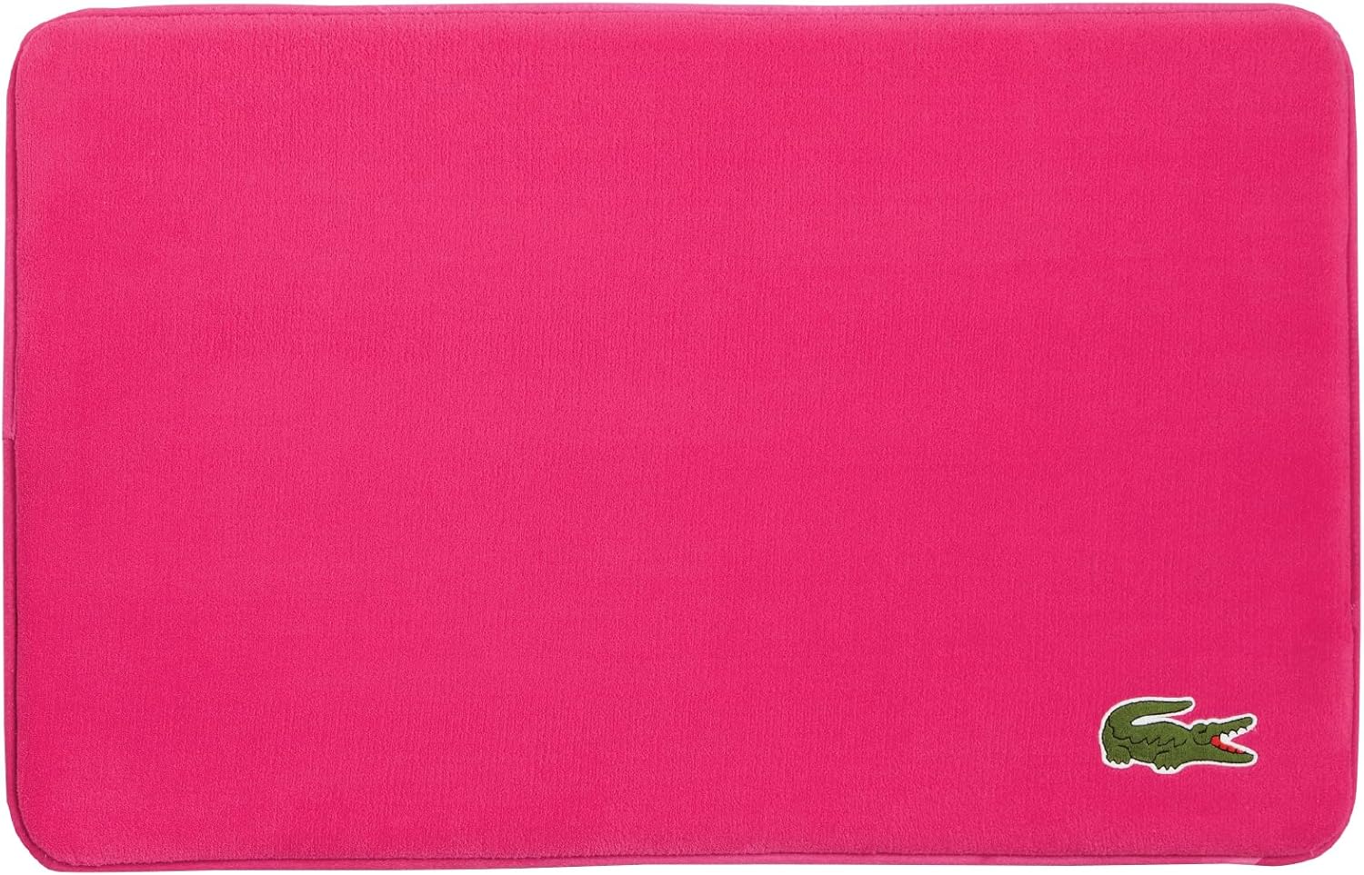 Lacoste Memory Foam Bath Rug – Ultra Soft Fleece Bathroom Mat with Embroidered Crocodile Logo, Super Absorbent, Non-Slip Backing, Machine Washable, Plush & Stylish 19