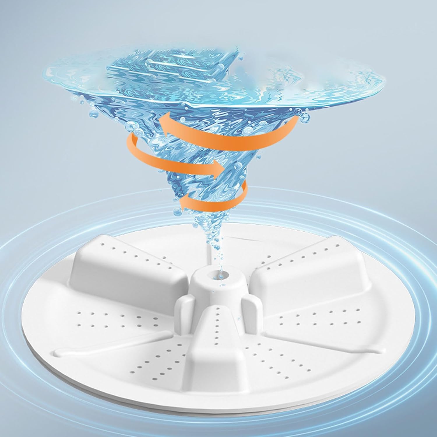 Mini Foldable Washer, Portable Washing Machine with 3 Modes Deep, Large 11L Capacity, Small Laundry for Travel, Apartment, RV (Khaki)