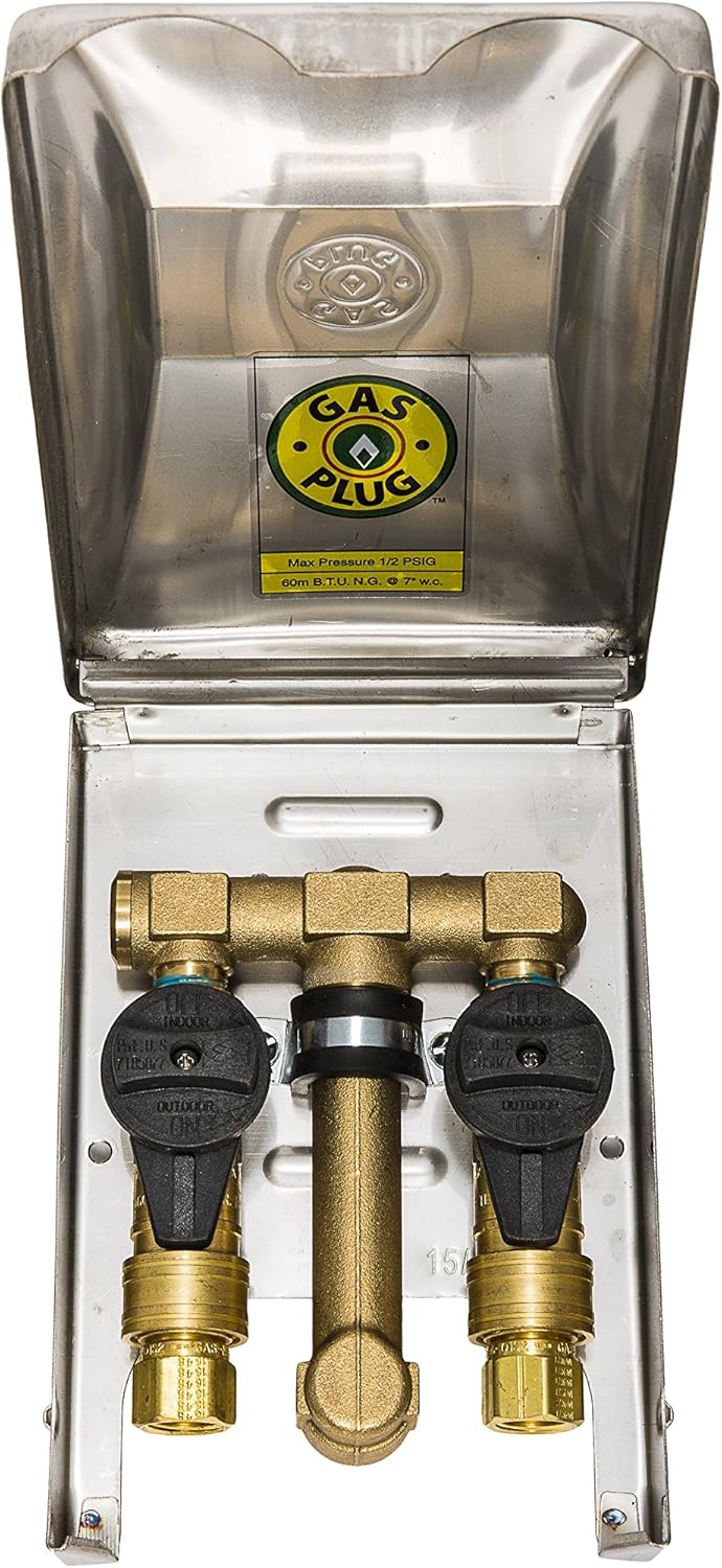 Manufacturing Ltd Double Gas Plug™, 1/2