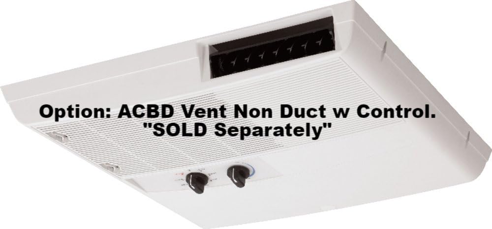 ASA Electronics ACM150B RV Trailer Air Conditioners Advent 15 000 BTU Air Conditioner Black