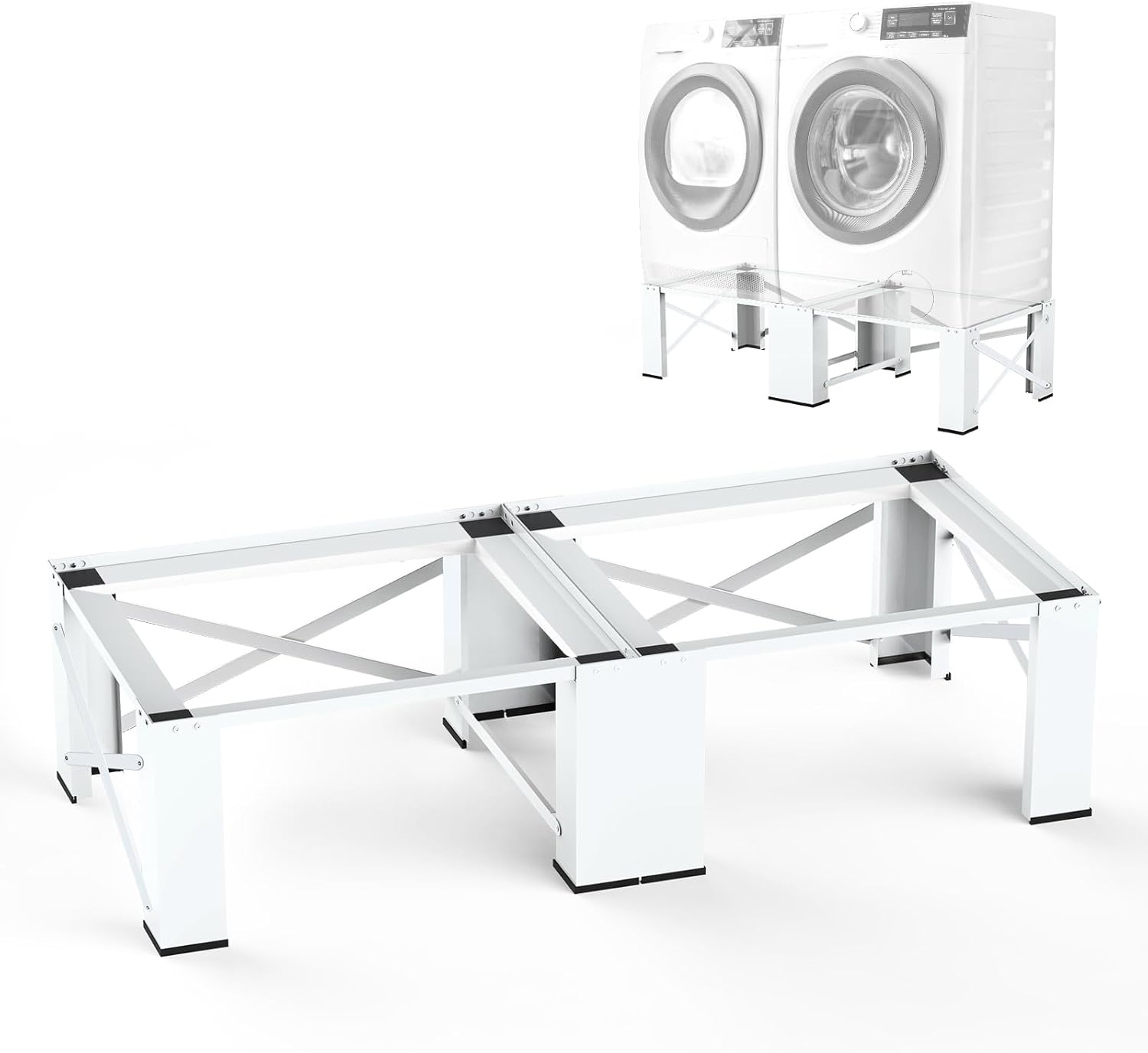 SKM 2-in-1 Washer & Dryer Pedestal Stand, 29