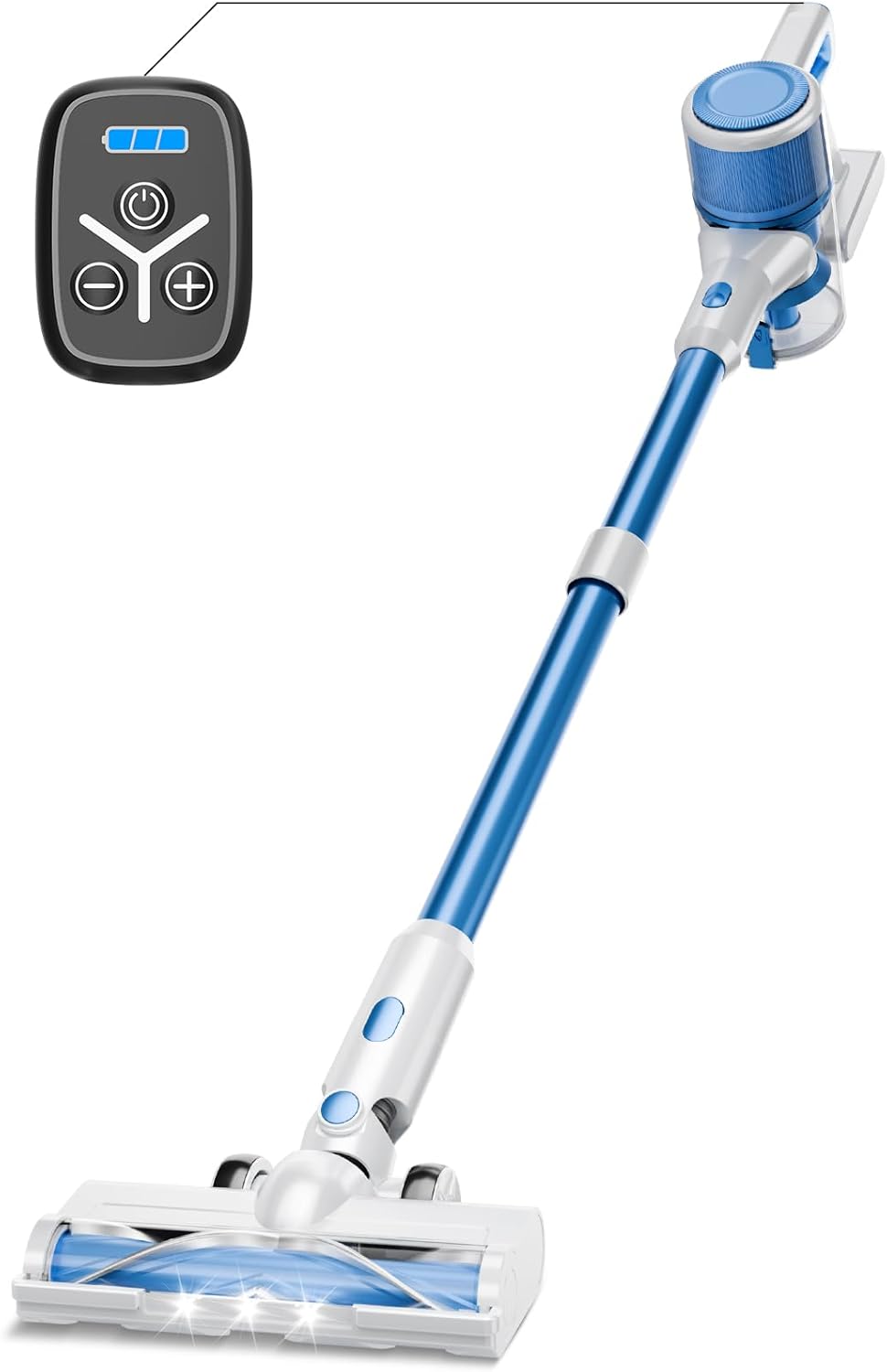 Cordless Vacuum Cleaner, with 45min Runtime, Anti-Tangle Vacuum Cleaners for Home, Rechargeable wired/Wireless Vacuum for Hardwood Floor Carpet Pet Hair, Cordless Vacuum Cleaner for Home.（Pricing-7）