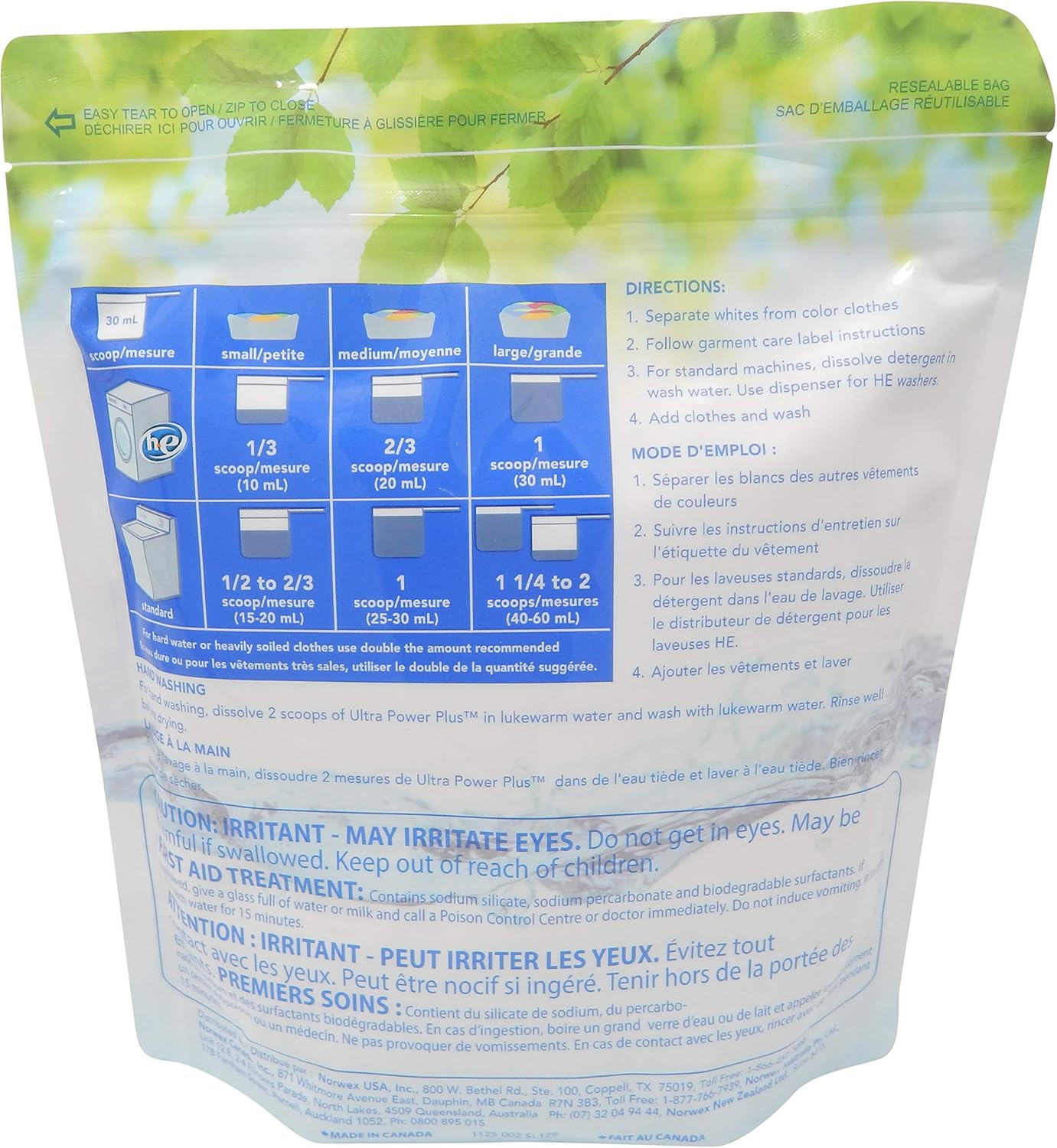 Norwex Ultra Power Plus Laundry Detergent (2.20 lb)