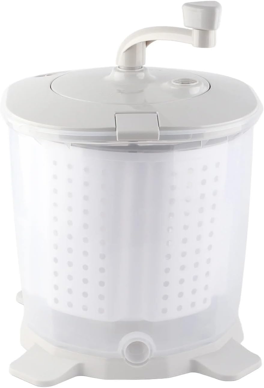 Mini Portable Manual Operation Washing Machine Underwear Laundry Washer For Home Dormitory Gray,for Travel,Camping, RV & Dorms