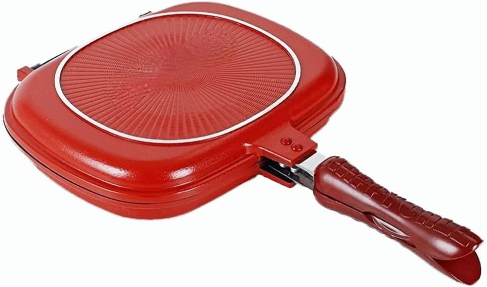 Pan Double-Sided BBQ Frying Cookware Stainless Steel Steak Kitchen Accessories Cooking Tools