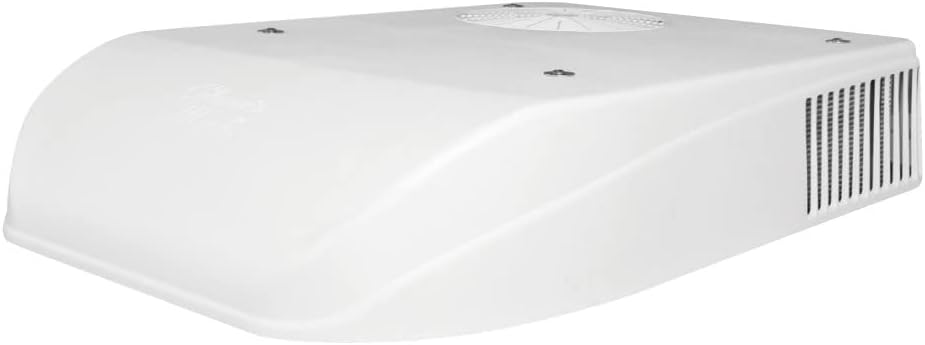 Coleman-Mach 47004-076 Signature Series MACH 8 Plus Air Conditioner with Heat Pump - Wood Skid, 15,000 BTU, Arctic White