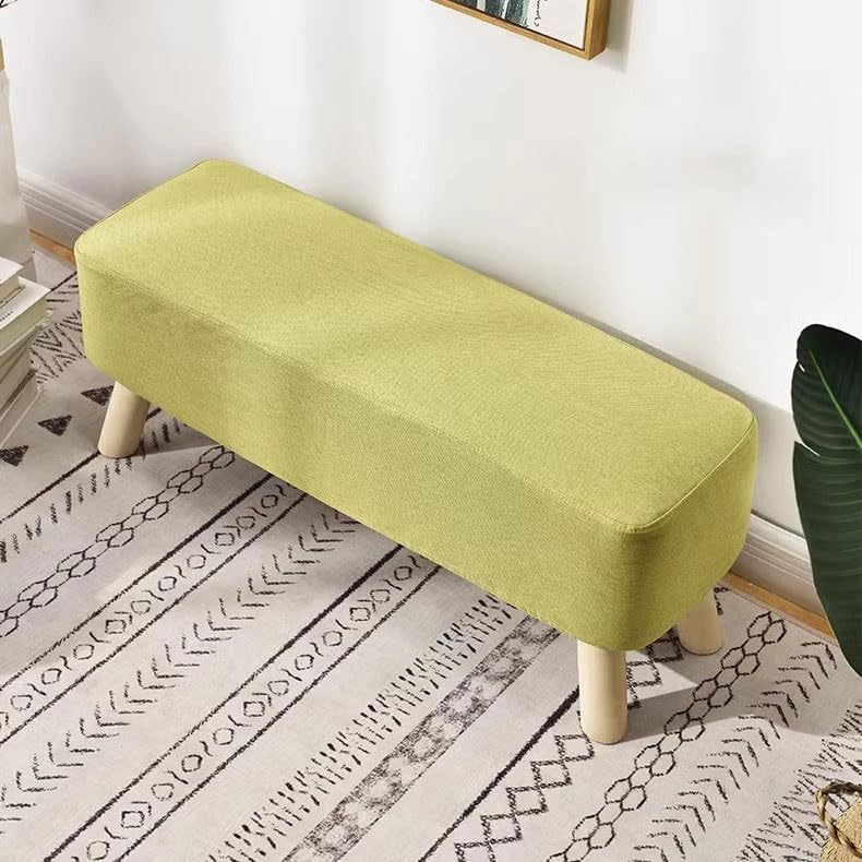 Shoe Bench Shoe Changing Stool Household Door Sofa Stool Solid Wood Long Stool Bed End Stool Shoe Stool Fitting Room Stool Footboard Bench,C