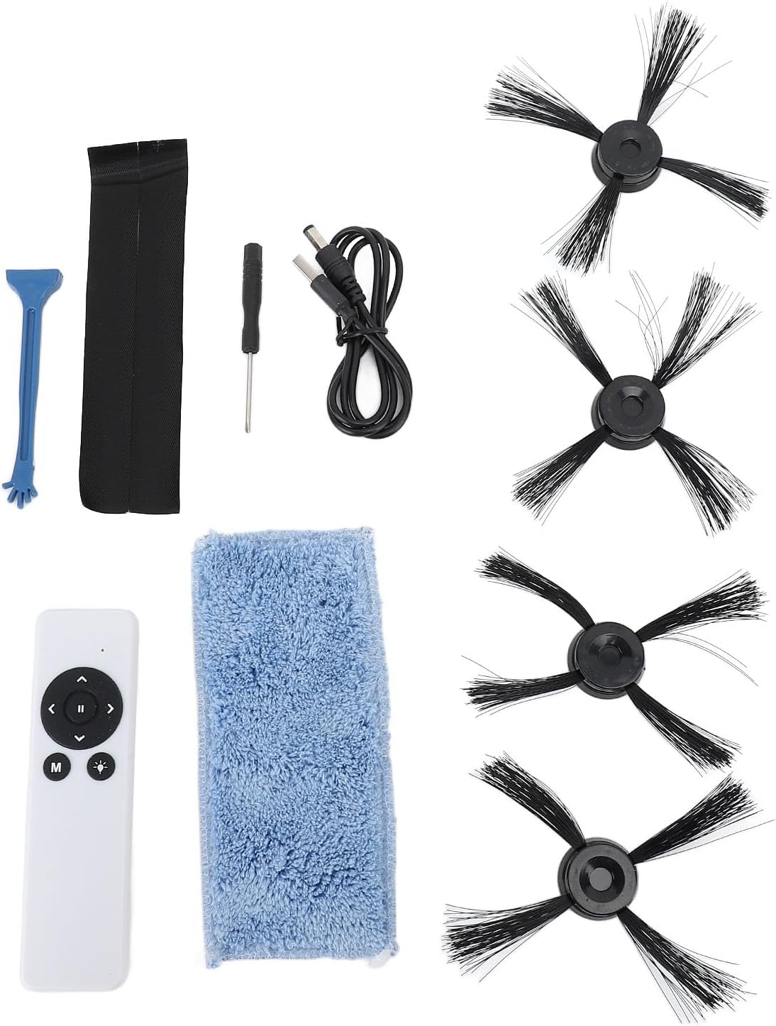 Smart Sensing, Rechargeable Sweeping Robot, Automatic Navigation, 2000mAh Lithium Battery, Noise Control, Ideal for Home and Family Health (Red)