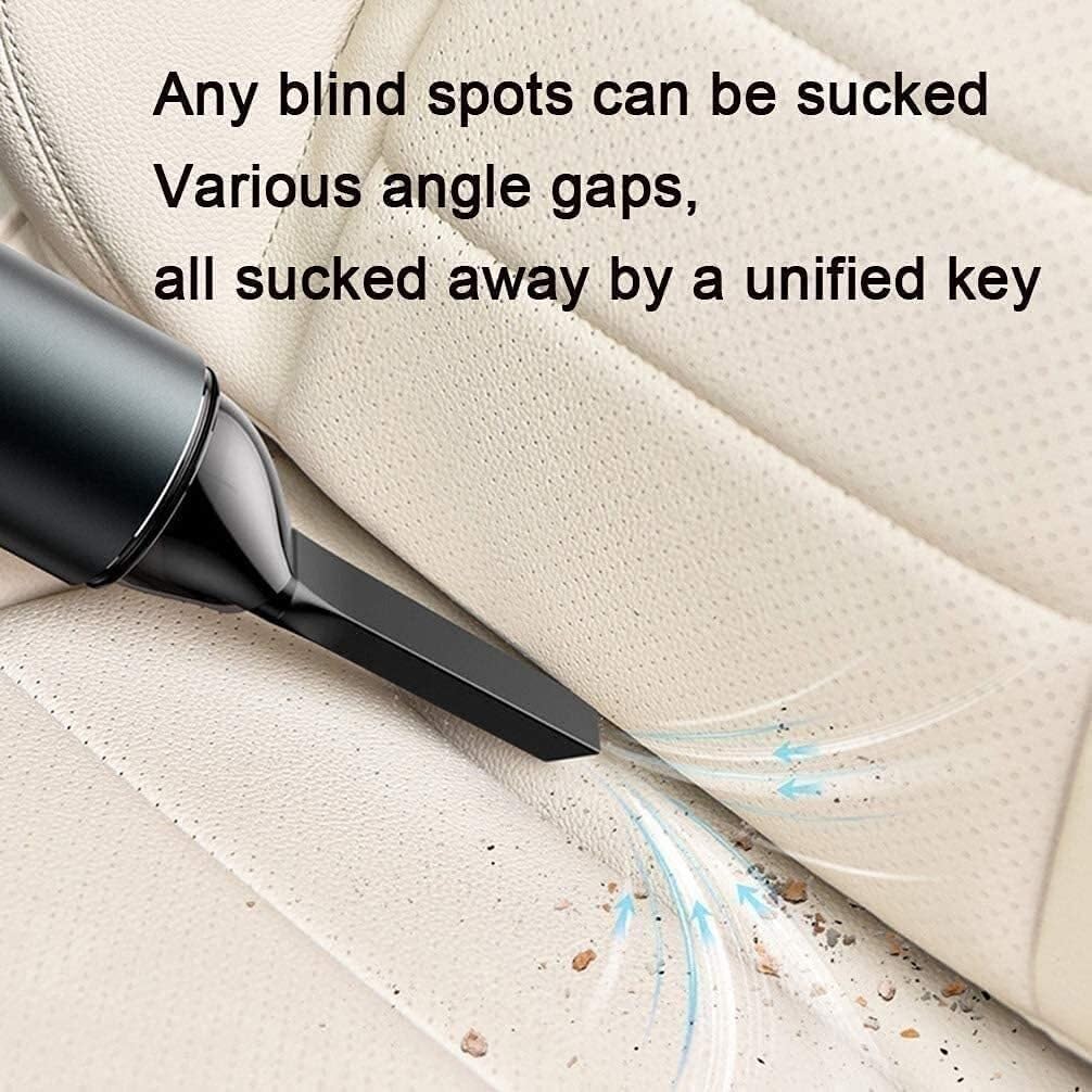 Handheld Vacuum Cordless, Handheld Vacuum Cordless, Mini Vacuum Cleaner, Rechargeable Hand Vacuum, Ultra-Lightweight with Strong Suction, Very Suitable for Home, Office and Car