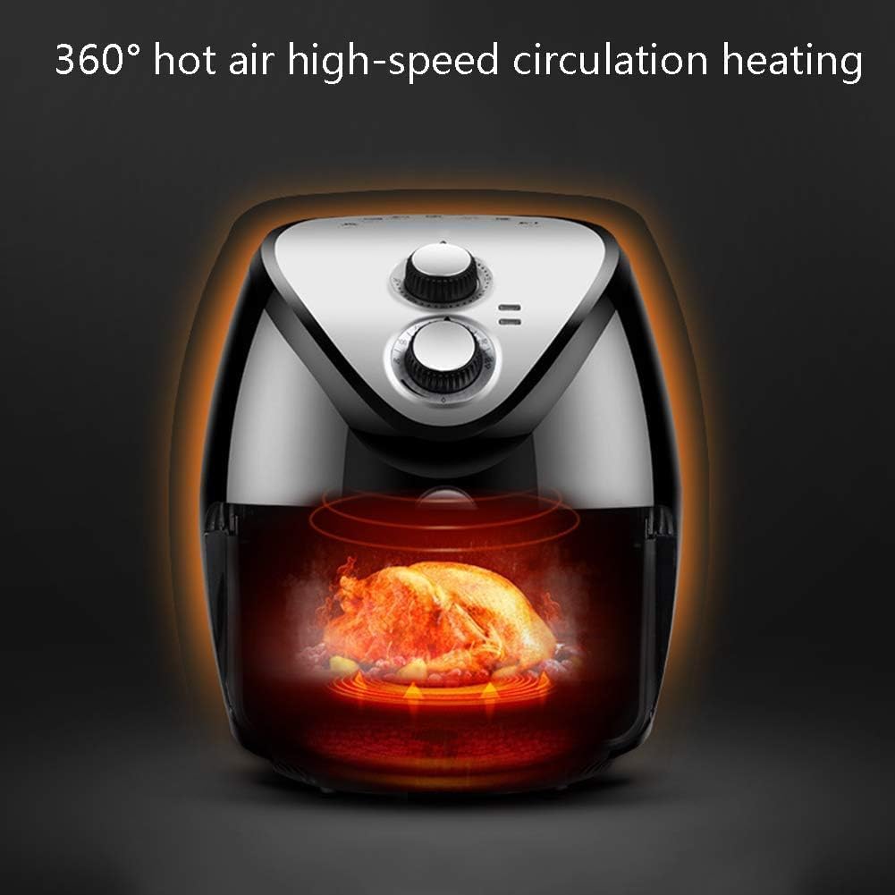 oven mini oven air fryer oven Small Air Fryer, Air Fryer, Electric Fryers with 360° hot air high-speed circulation heating, 30 Minute Timer and Adjustable Temperature Control 1300W, 4.5 Litre Small