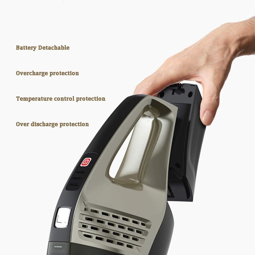 Handheld Vacuum Clean,Upright Vacuum Cleaner Cordless Stick Vacuum Cleaner 2 in 1 Handheld Stick Vacuum with Battery Detachable, Up to 25 Mins Working Time, Lightweight Wet Dry Vacuum for Carpet Car P