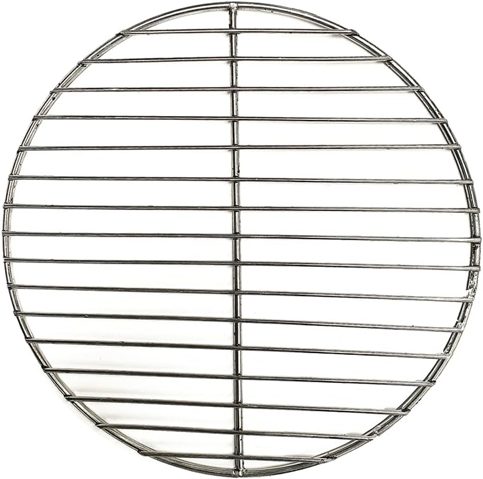 Non-Stick BBQ Mat Grid 304 Stainless Steel Round BBQ Grill Mesh Home Roast Bacon Grill Tool Iron Barbecue Accessories