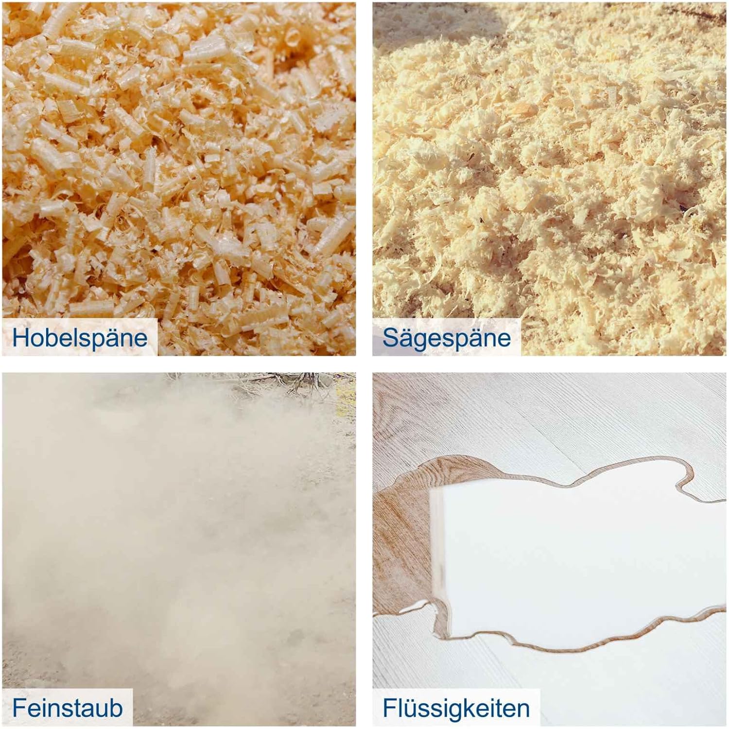 Scheppach NTS16 NTS16 Floor Cleaner, Multifunctional Vacuum Cleaner, 16 Litre Reservoir, 17000 Pa Suction Power, 1200 W