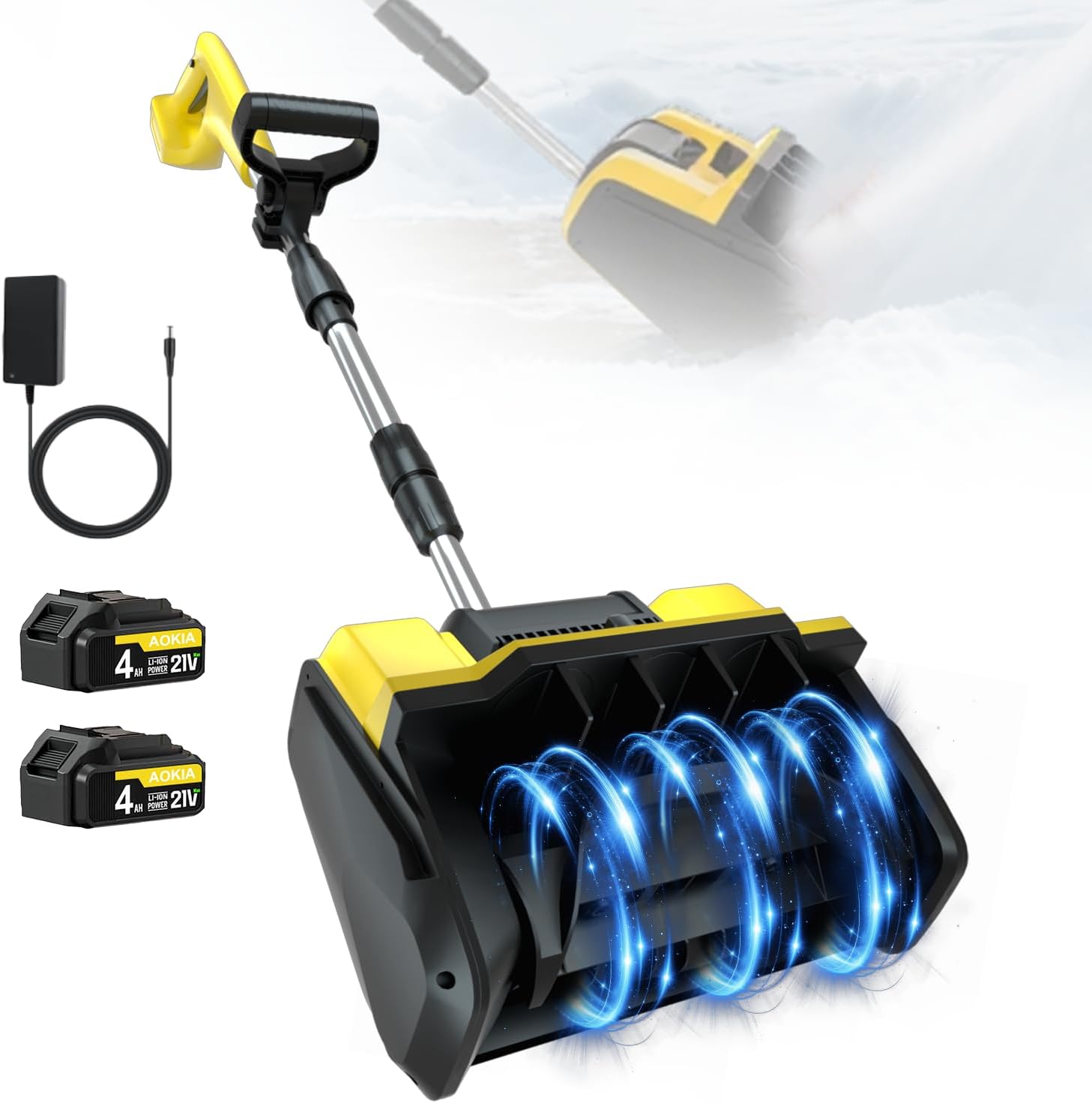 Cordless Snow Shovel,12.5