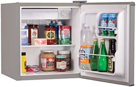 BLACK+DECKER BCRK17V Compact Refrigerator Energy Star Single Door Mini Fridge with Freezer & Farberware Countertop Microwave 1000 Watts, 1.1 cu ft - Microwave Oven