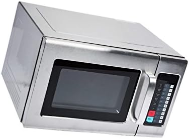 Microwave Special Offer Stainless Steel Commercial Microwave with Push Button Control - 120V, 1200W Now on Sale Price (Stainless Steel, 1.2 cu. ft 1200W)