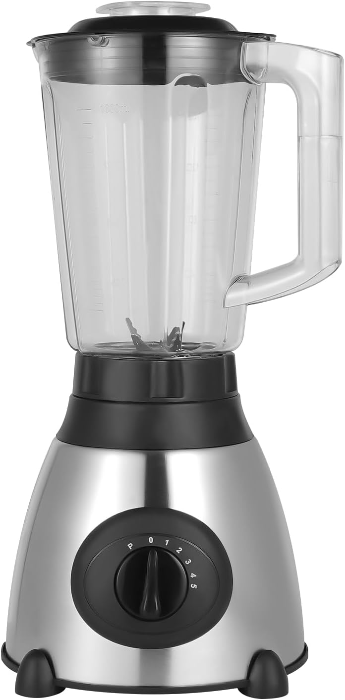 Countertop Blender, 800W Professional Kitchen Blender and Food Processor for Shakes and Smoothies High Speed Ice Blender Frozen Drinks 54 OZ Glass jar