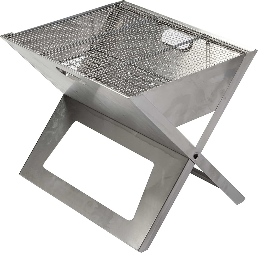 A-Plus (Epurasu) Outdoor Camping BBQ Folding Grill Notebook SS NBSS2012